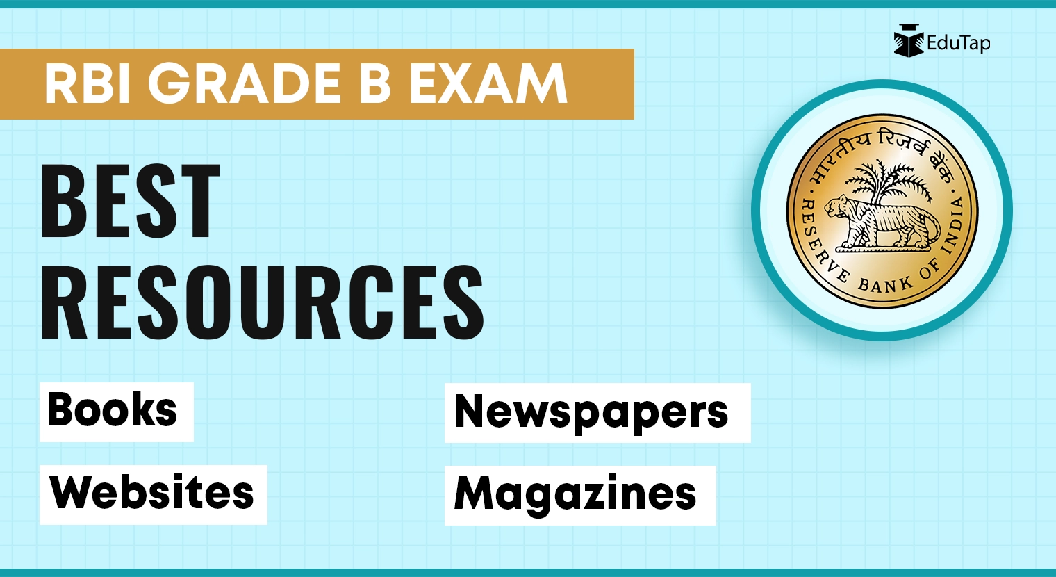 RBI Grade B Best Resources