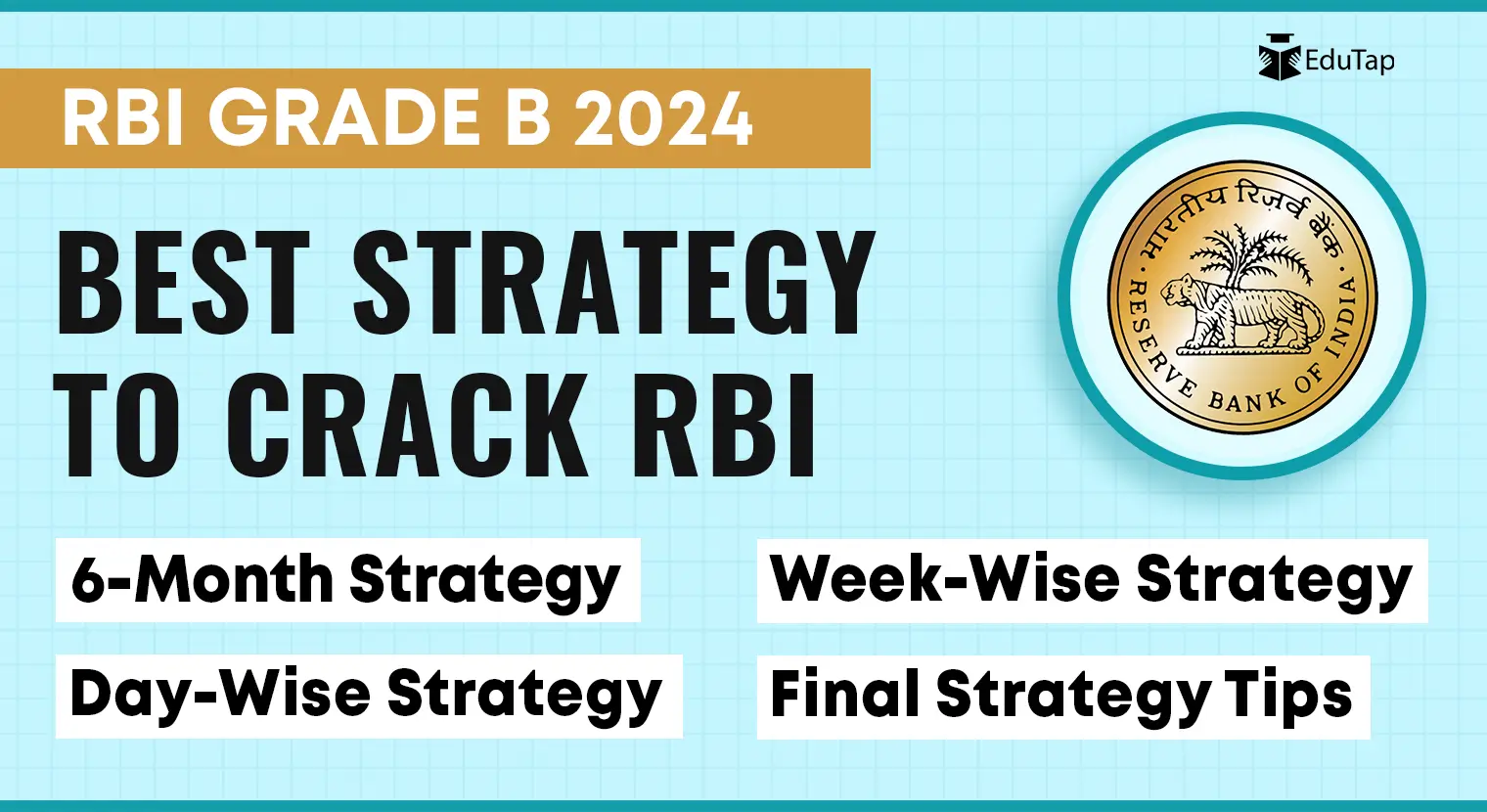 Best Strategy to Crack the RBI Grade B Exam