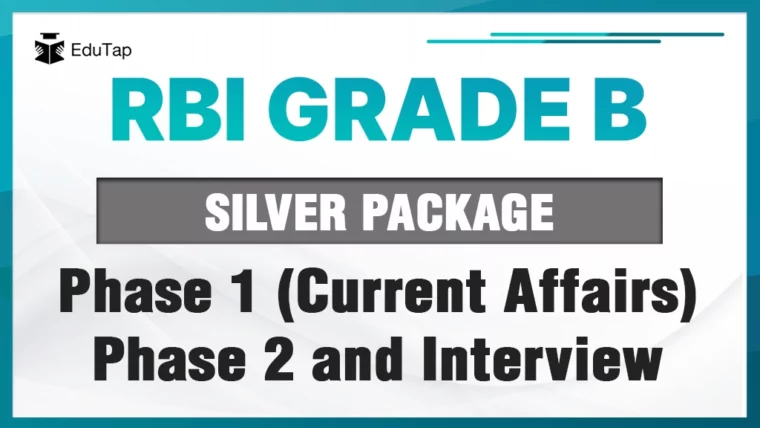 RBI Grade B Silver Package