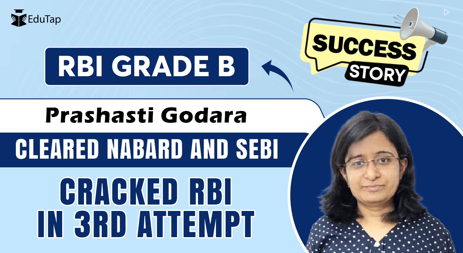 RBI Grade B Success Story - Prashasti Godara