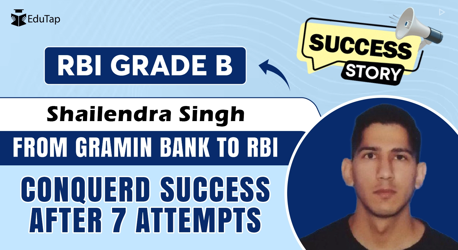 RBI Grade B Success Story - Shailendra Singh