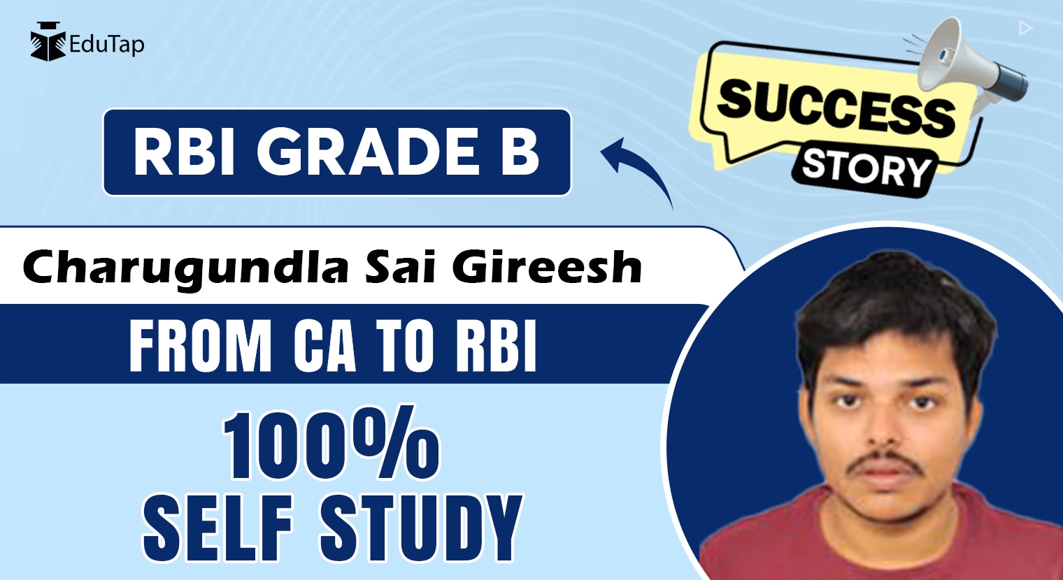RBI Grade B Success Story